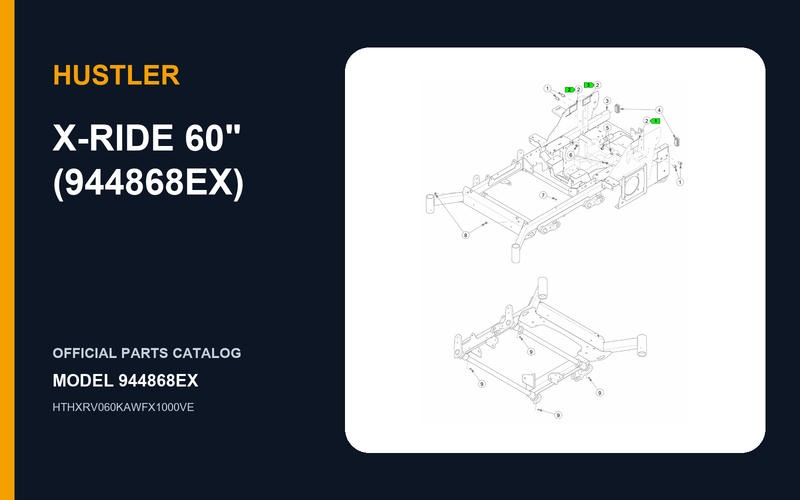 X-RIDE 60" (944868EX)